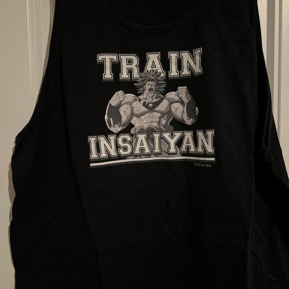 Dragon Ball Z “Train Insaiyan” Men’s Graphic Tank Top – Size XL - Picture 5 of 7